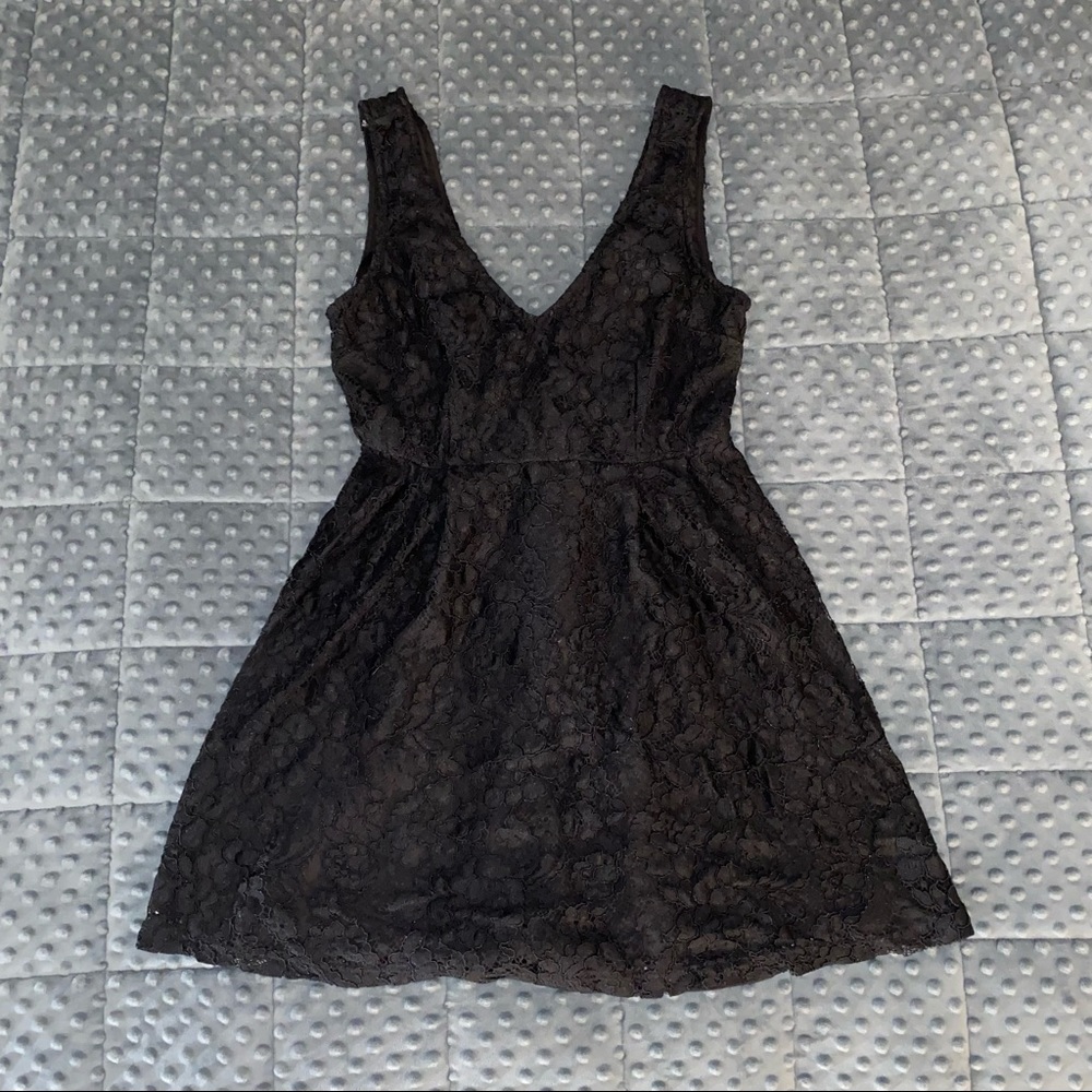 Forever21 Black Lace Dress